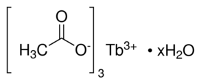 Terbium(III) acetate hydrate Chemical Structure